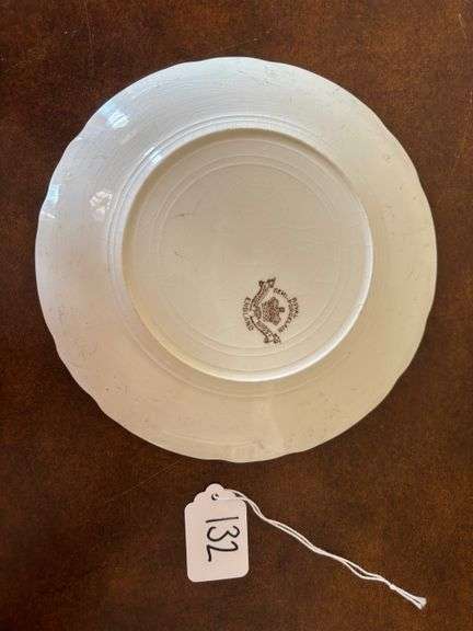 Royal Semi-Porcelain Johnson Bros. plate. Made in England