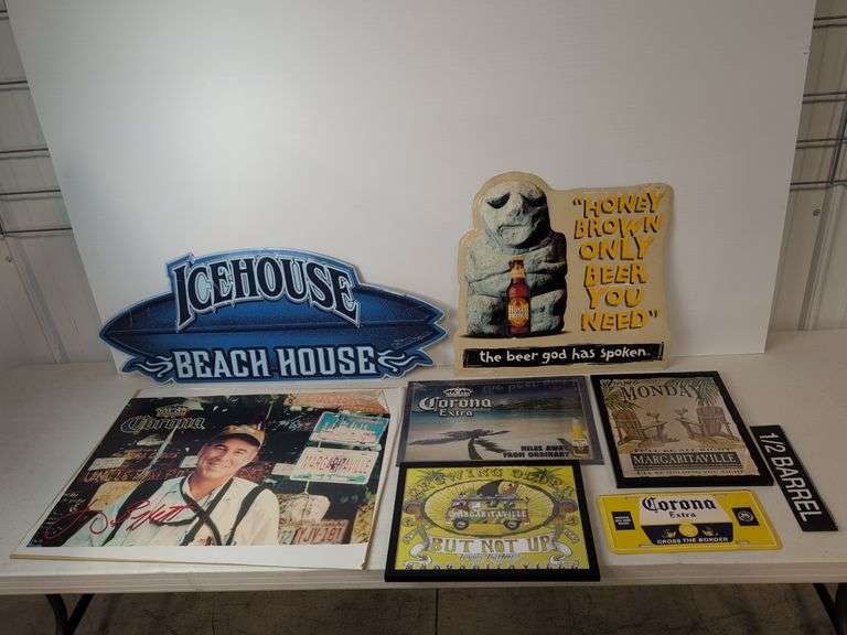 Bar signs - some metal