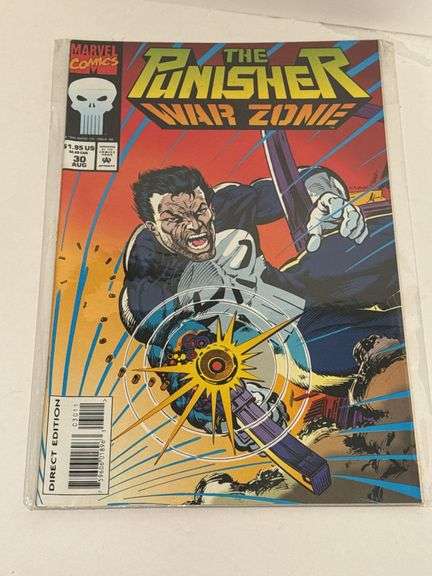 Marvel Comics The Punisher: War Zone Vol. 1 #’s 1, 16, 17, 27 and 30