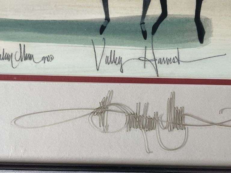 1998 P. Buckley Moss Valley Harvest 439/1000 Signed Lithograph