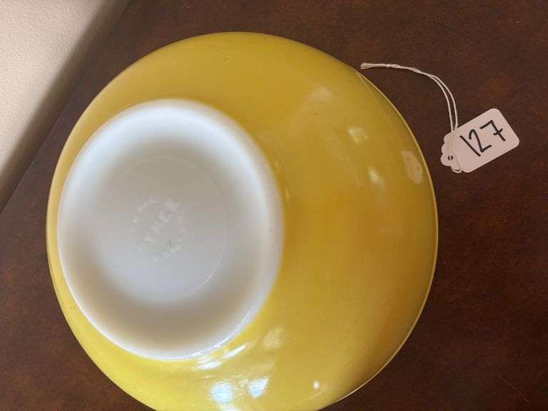 Yellow Pyrex Bowl