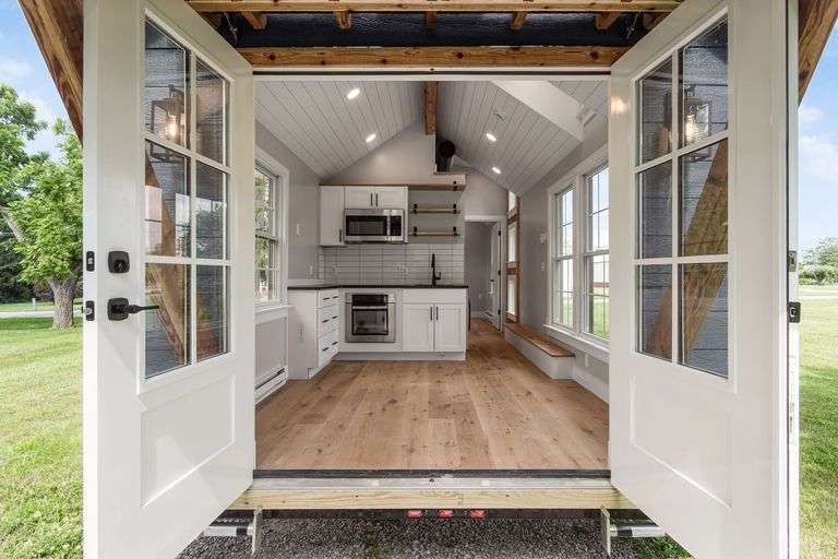 Mini Home on Wheels From Rosedale Trades