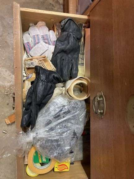 CONTENTS OF SHELVES AND CUPBOARDS