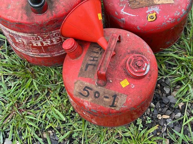Gas Cans and Funnels