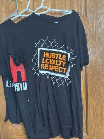 (5) Pro Wrestling Shirts (Size M-L)
