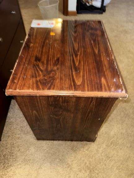 DRESSER, NIGHTSTAND, AND MIRROR