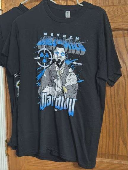 (5) Pro Wrestling Shirts (Size M)