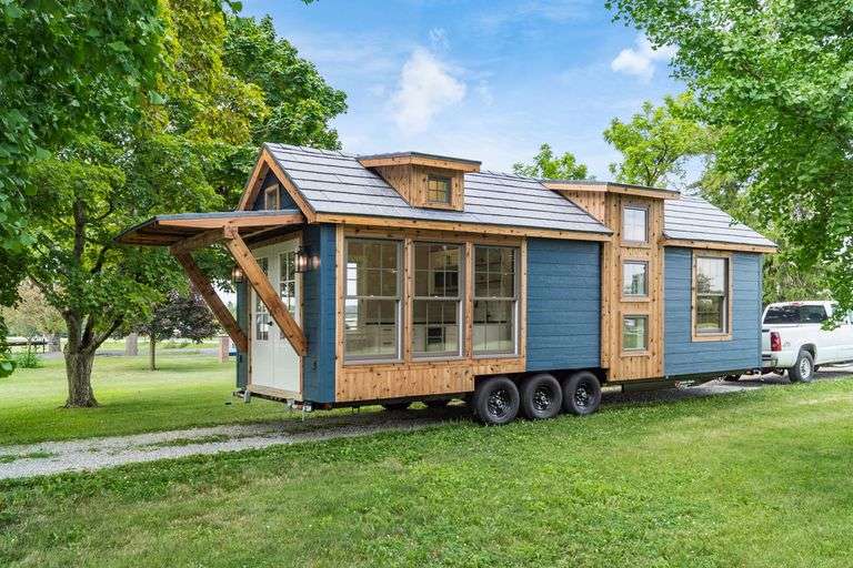Mini Home on Wheels From Rosedale Trades