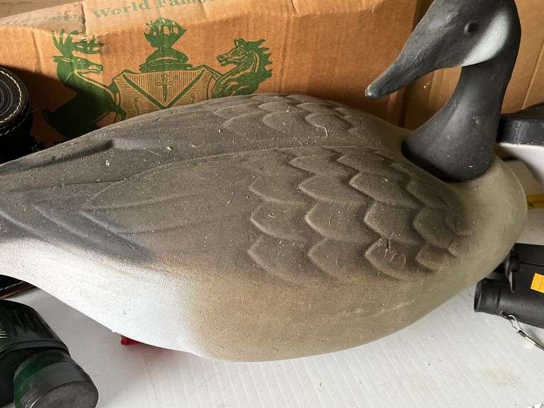 3 Herters Geese Decoys & Binoculars
