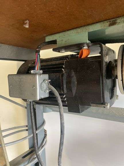 Wilcox and Gibbs surger industrial sewing machine with foot pedals