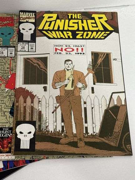 Marvel Comics The Punisher: War Zone Vol. 1 #’s 1, 14, 16, 27, and 32