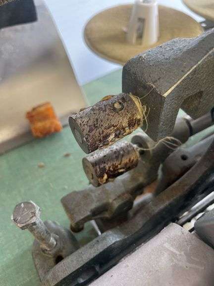 Wilcox and Gibbs surger industrial sewing machine with foot pedals