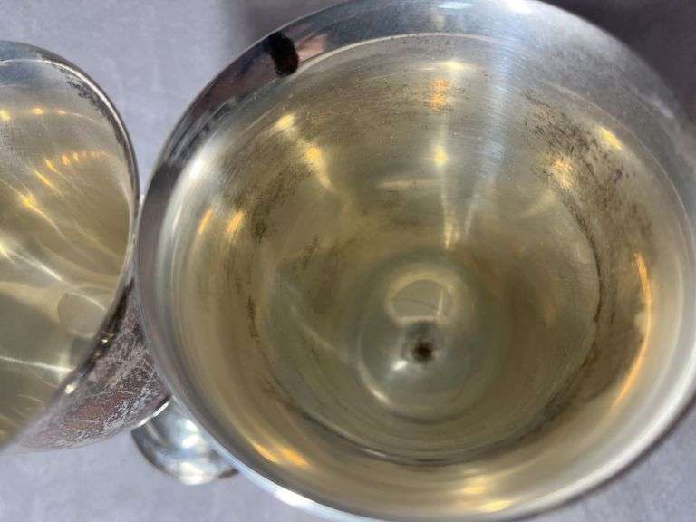 Wallace Sterling Wine Goblets, 9 oz total weight