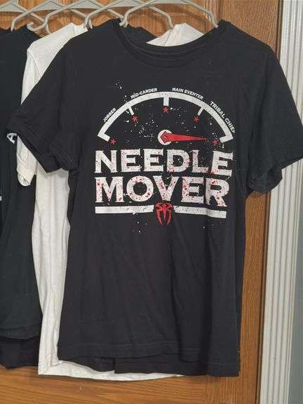 (5) Pro Wrestling Shirts (Size M)