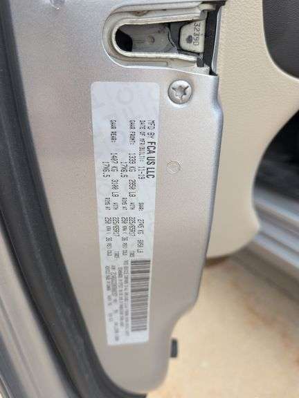 2019 Dodge Grand Caravan -Handicap Accesssible - showing 57,646 miles