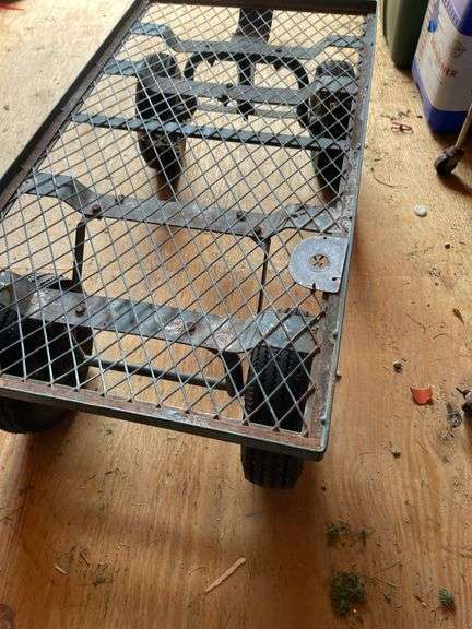 METAL GARDEN WAGON/CART