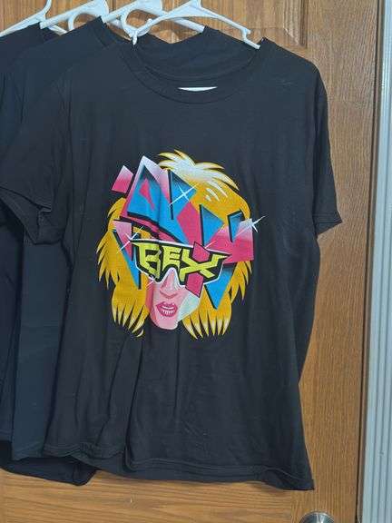 (5) Pro Wrestling Shirts (Size M)