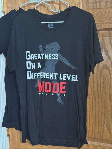 (5) Pro Wrestling Shirts (Size M)