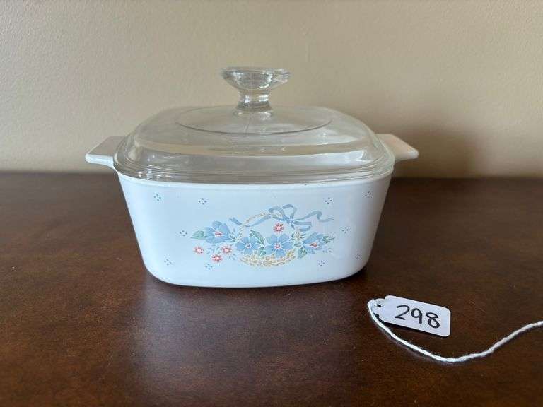 CorningWare Country Cornflower Casserole Dish