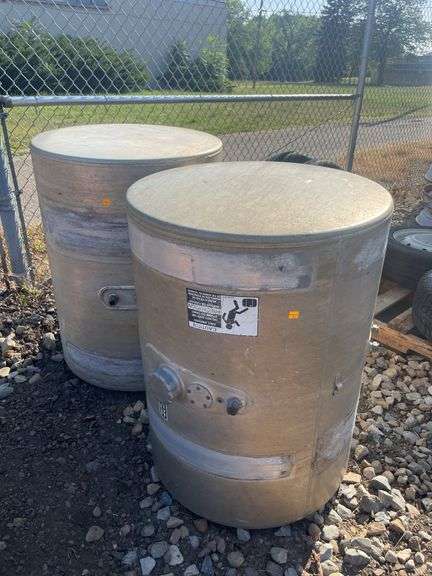 (2) 75 gallon stainless steel fuel tanks