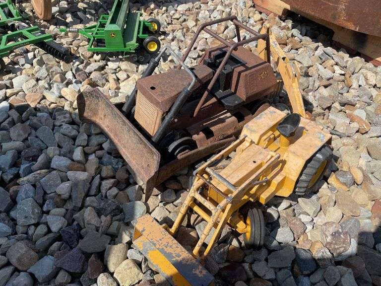 Tonka & Ford bulldozers