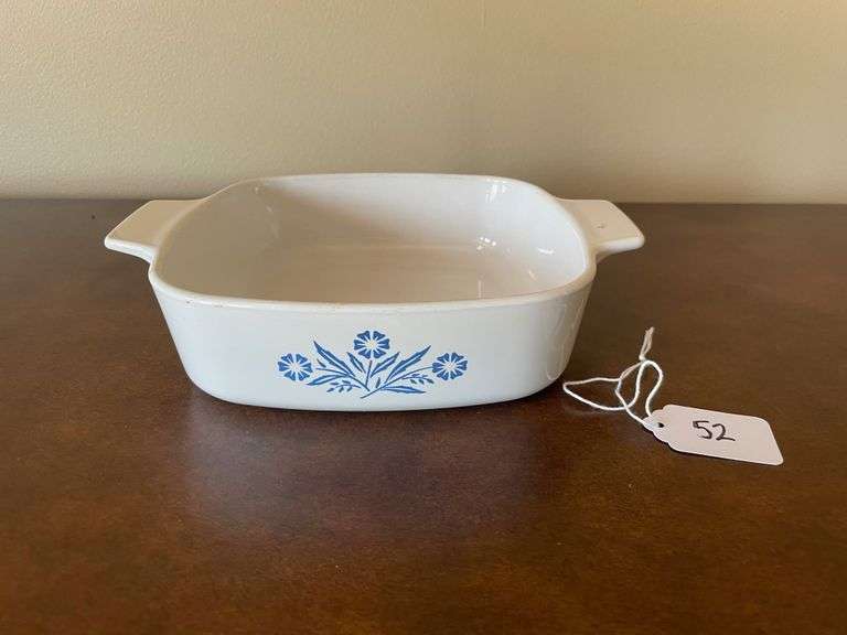 Corning Ware Blue Cornflower 1 Qt. Casserole Dish
