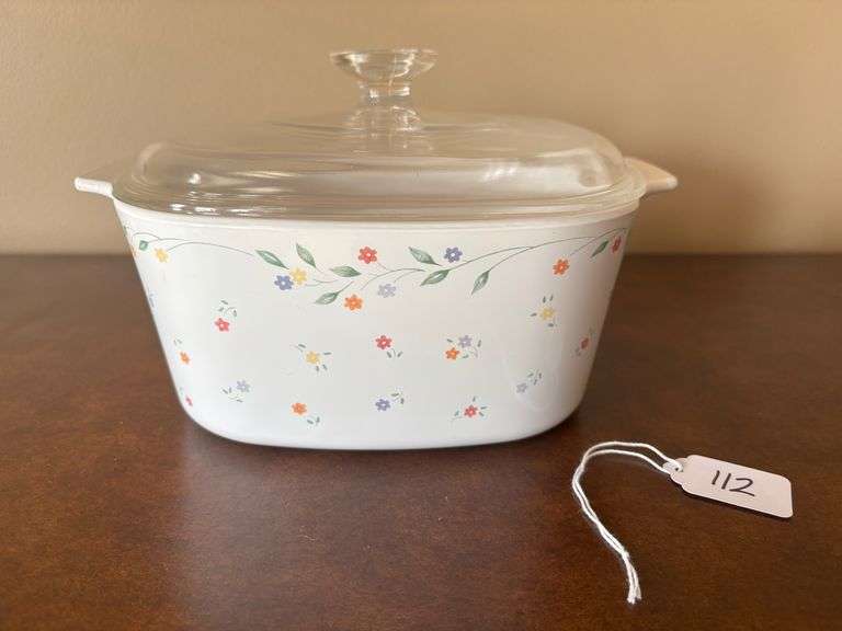 CorningWare English Meadow Casserole Dish