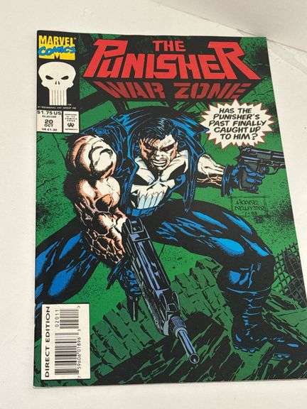 Marvel Comics The Punisher: War Zone Vol. 1 #’s 1, 2, 3, 16, 18, and 20