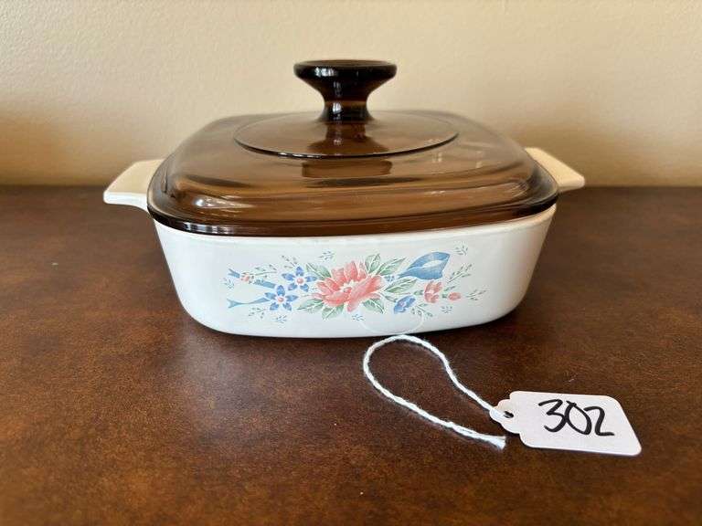 CorningWare Symphony Casserole Dish with Amber Lid