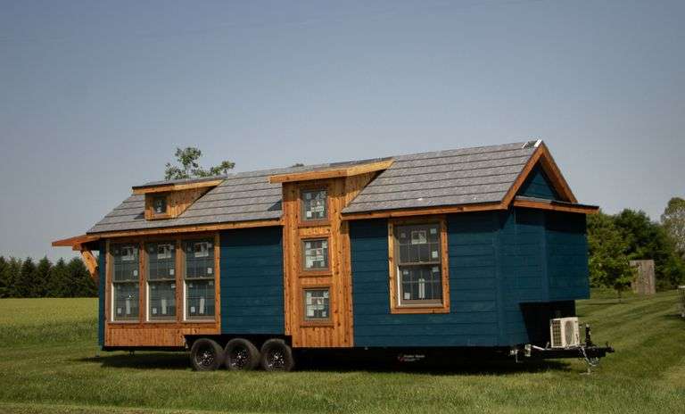 Mini Home on Wheels From Rosedale Trades