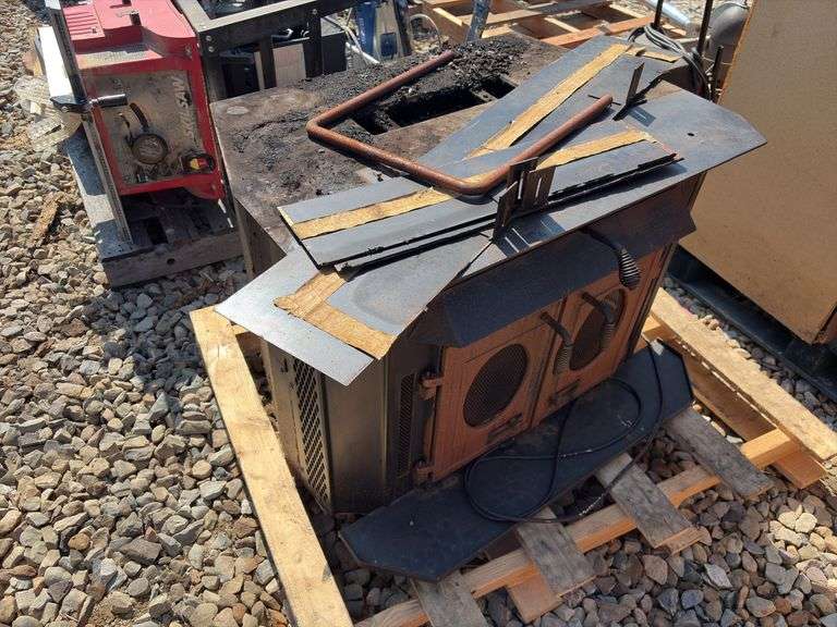 Woodstove - approx. 3ft. Wide