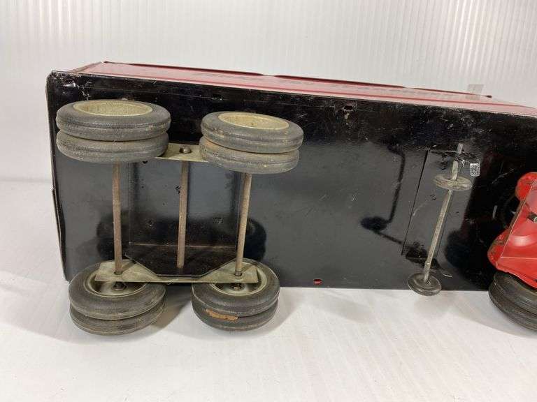 1940s/50s Tonka Toys Transport Tractor Trailer #140