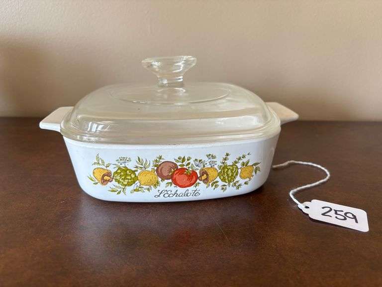 CorningWare Spice of Life Casserole Dish with Lid