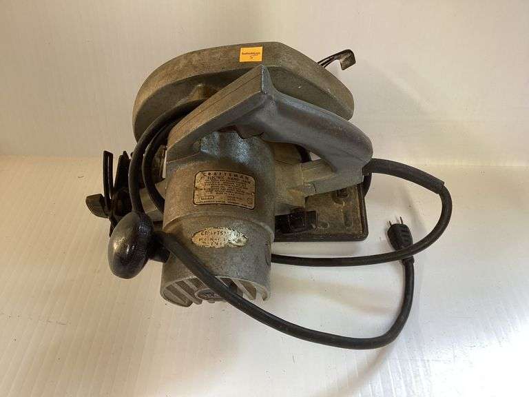 Vintage Craftsman Electric Hand Saw (Circular Saw)
