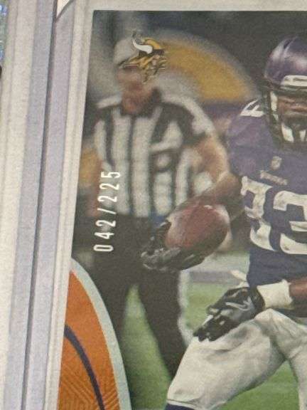 Assortment of NFL Elite Running Backs Sports Cards (8 Cards Total)