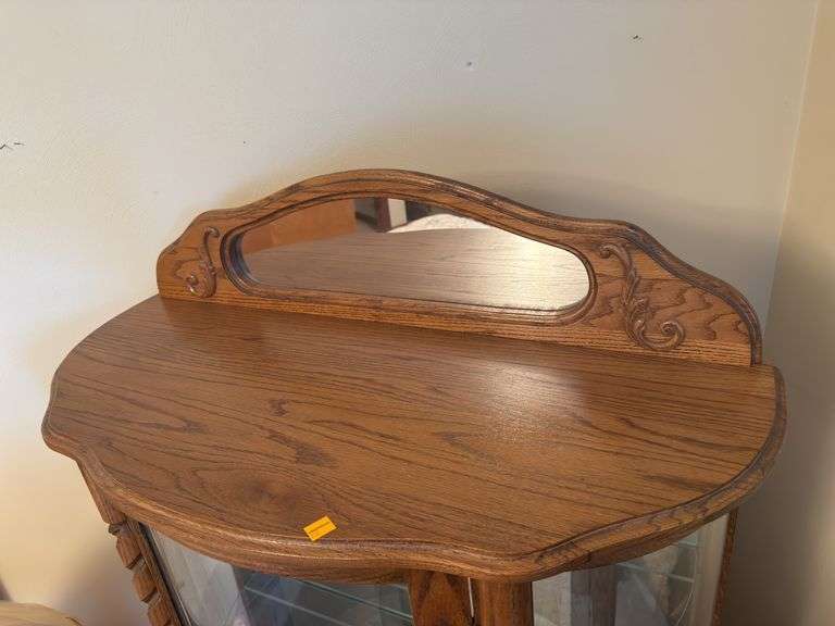 OAK AND GLASS SHOWCASE