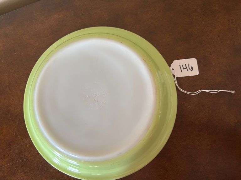 Pyrex 909 Lime Green Pie Plate