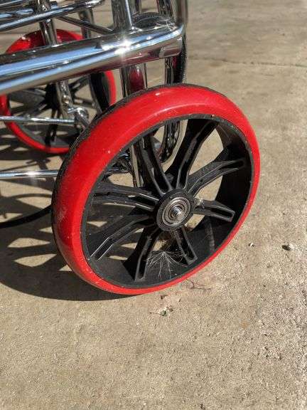 SHOP-VAC, PRESSURE WASHER, METAL ROLLING CART