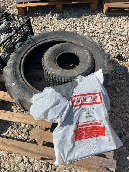 (2) tires and radial tube