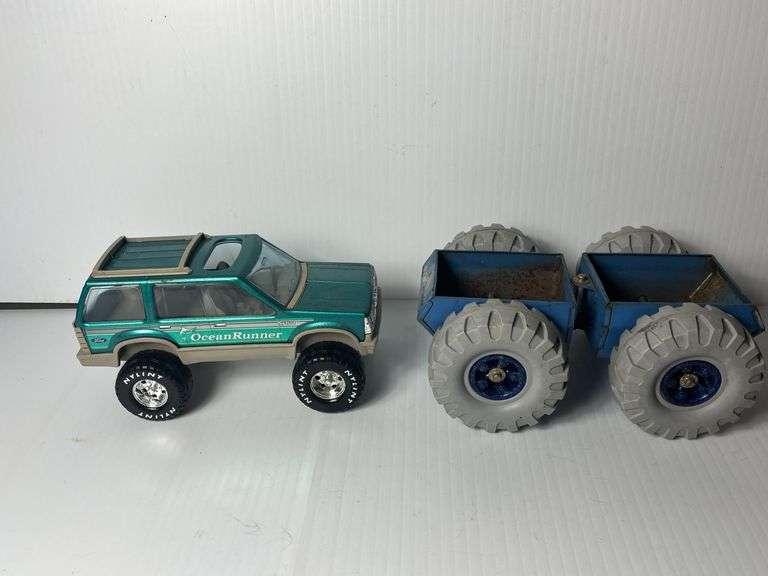 Tonka Crater Crawler & Nylint Ocean Runner Truck
