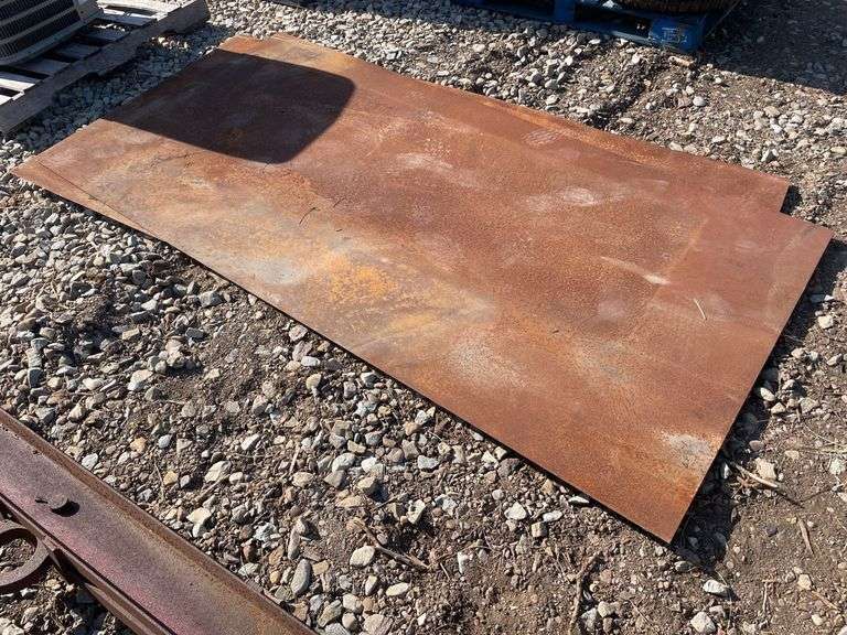 (2) steel sheets - 96x48