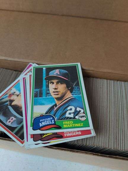 (5) 1980s near complete Topps baseball sets