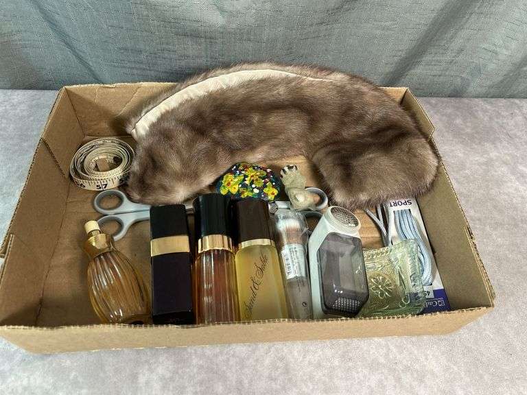 PERFUMES-CHANEL No 5, SAND & SABLE; FAUX FUR COLLAR & more