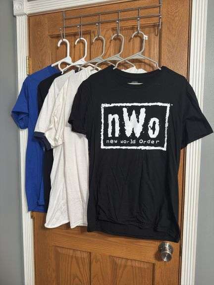 (5) Pro Wrestling Shirts (Size M)
