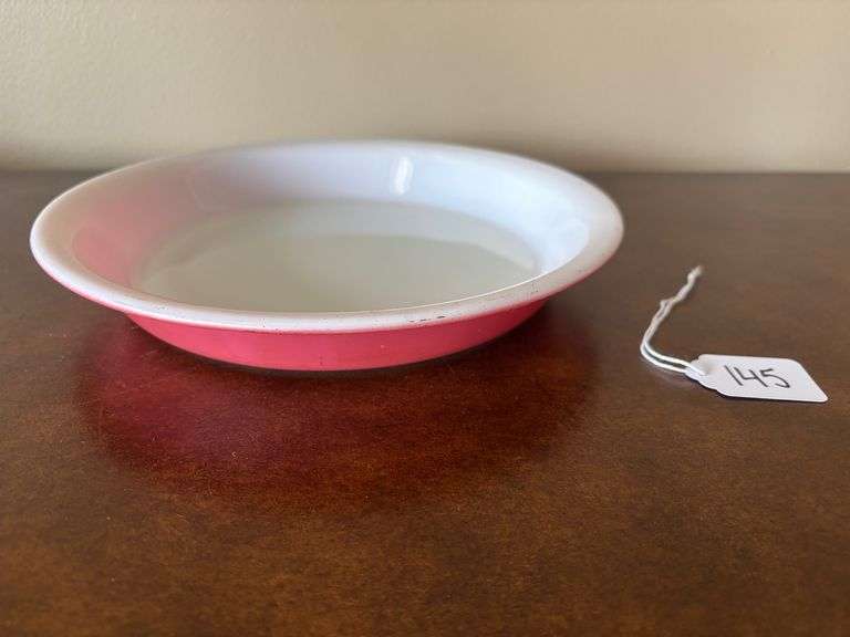 Pyrex Flamingo Pink Pie Plate