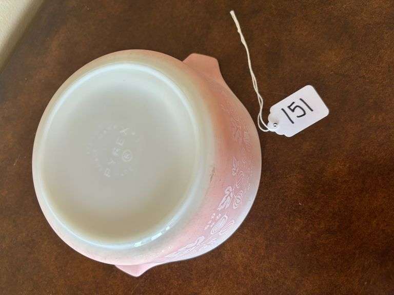 Pyrex Gooseberry Pink Casserole Dish