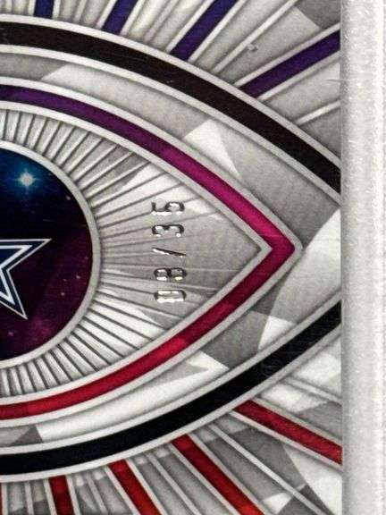 2023 Panini Spectra Spectral Signatures Luke Schoonover Neon Green Autographed Card