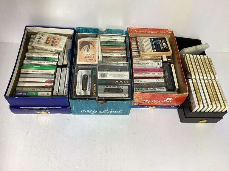Assortment of Cassette Tapes