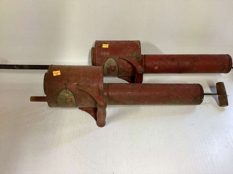 2 Vintage Garden Dusters