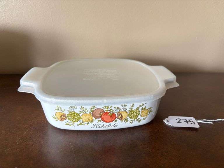 CorningWare Spice of Life Casserole Dish with Lid